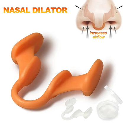 Siliconen Neusclip tegen Snurken – Anti Snurken Nasale Dilator, Verbeter de Slaap en Ademhaling, Verlichting van Rhinitis
