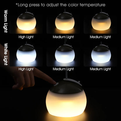 Camping Tent Hanging Light | USB Oplaadbare LED Lamp voor Outdoor Kamperen en Noodverlichting