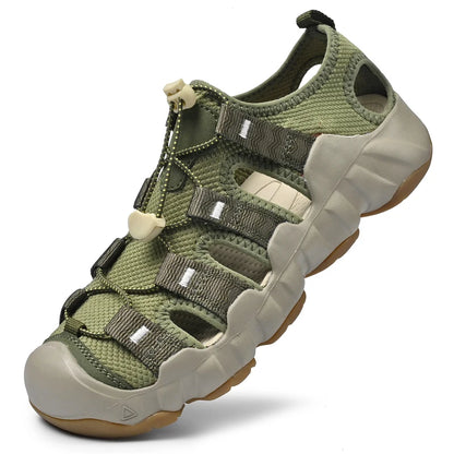 Unisex Zomerse Gesloten Teensandalen – Ademend en Comfortabel voor Wandelen, Strand en Casual Gebruik, Maten 36-46