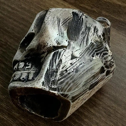 Authentiek Aztec Death Whistle, Luide Spookachtige Mensachtige Schreeuwen, Skulls en Donder Echoes, Perfect voor Camping en Noodsituaties