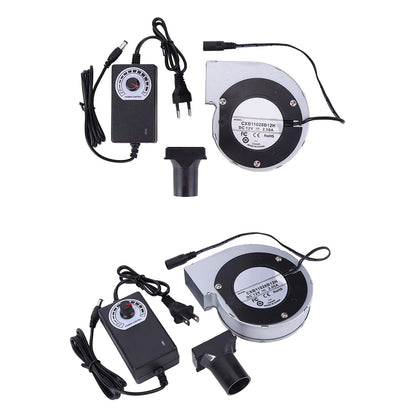 12V BBQ Ventilator | 6000RPM | Variabele Snelheidsregeling | Turbo Blower voor Grill, Houtkachel & Outdoor Koken