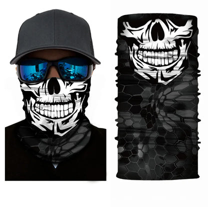 Fiets Bandana Sjaal – Naadloze Tactical Nekhoes & Balaclava – Fiets-, Ski- & Motor Masker voor Mannen – Outdoor Hiking & Vissen