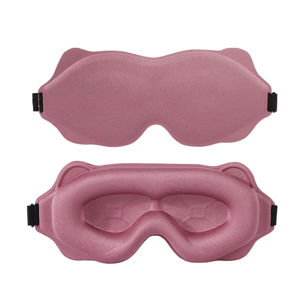 3D Slaapmasker – Block Out Licht, Zacht Gevoerde Oogmasker voor Slaap, Blinddoek, Slaap Hulp voor een Rustige Nachtrust
