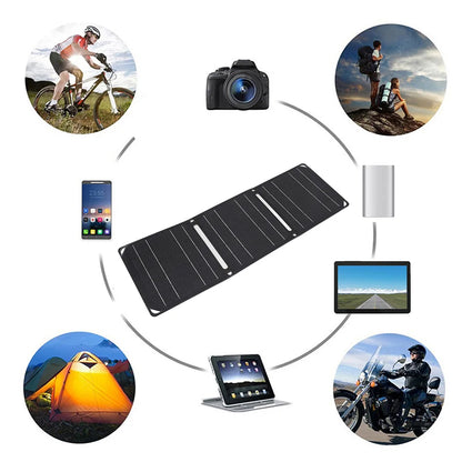 40W Opvouwbaar Zonnepaneel | USB + PD QC 3.0 | Draagbare Oplader voor Telefoon & Powerbank