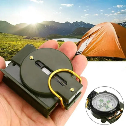 Wasserdichter hochpräziser Kompass – Outdoor-Gadget zum Wandern, Klettern und für den militärischen Einsatz