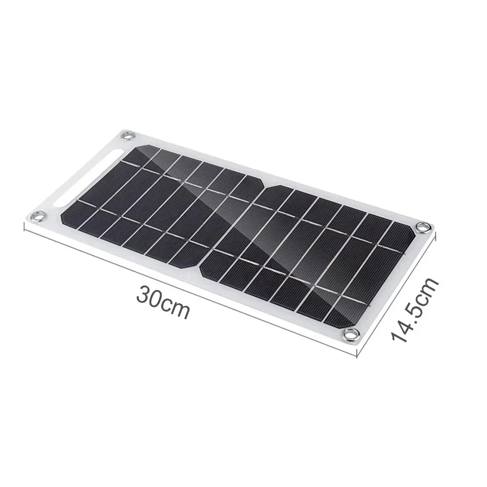 35W Sunpower Draagbaar Zonnepaneel 5V met USB Oplaadpoort – Efficiënte Zonne-energie Oplader voor Powerbank en Telefoon, Perfect voor Camping en Outdoor