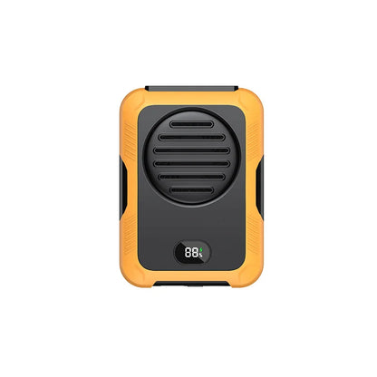 Draagbare Multifunctionele Outdoor Ventilator – USB Mini Nekventilator met 8000mAh Powerbank & LED Licht