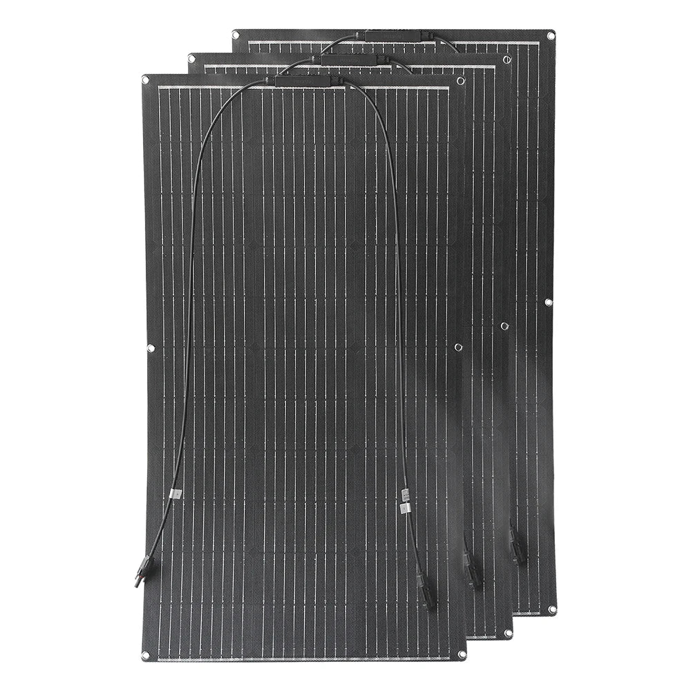ETFE Flexibel Monokristallijn Zonnepaneel – 100W 12V Kit voor Off-Grid Power en Camping