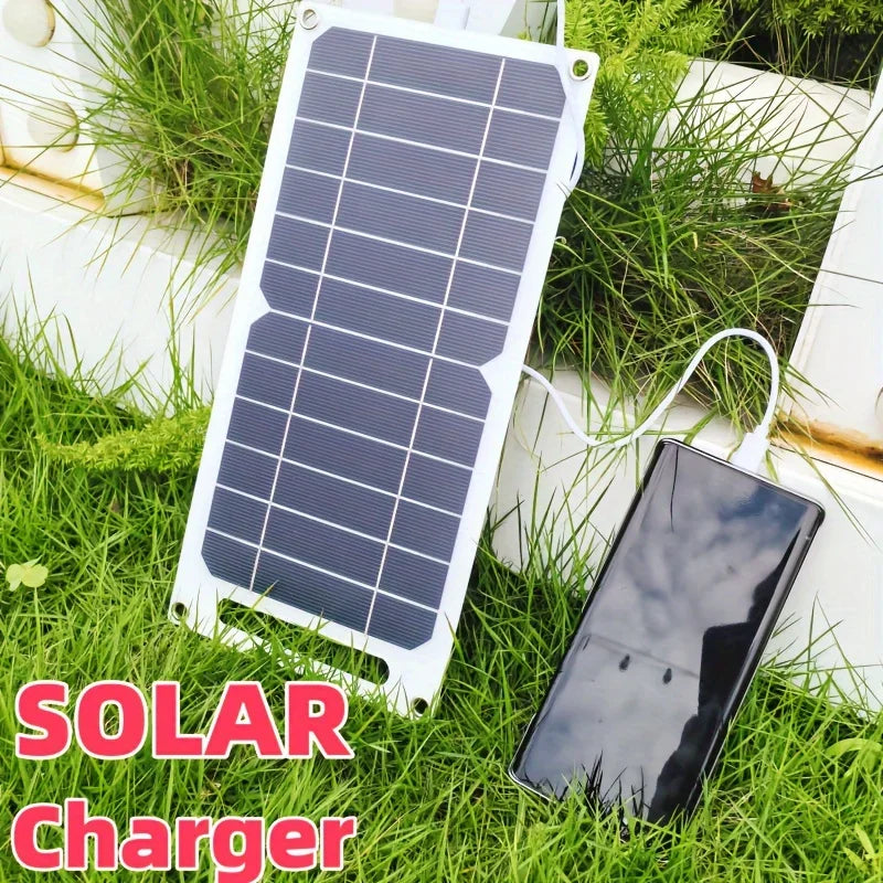 35W Sunpower Draagbaar Zonnepaneel 5V met USB Oplaadpoort – Efficiënte Zonne-energie Oplader voor Powerbank en Telefoon, Perfect voor Camping en Outdoor