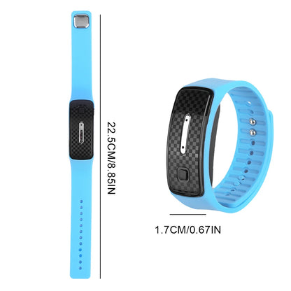 Ultrasonic Mosquito Repellent Polsband, Anti-Muggen Insectenband voor Binnen en Buiten, Veilig voor Kinderen en Volwassenen