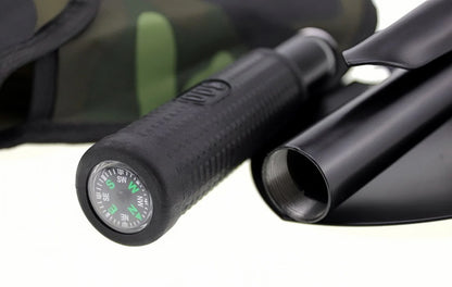 Multifunctionele Opvouwbare Camping Schep - Survival & Tactische Schop - Outdoor Hiking, Tuinieren en Graven Tool Kit