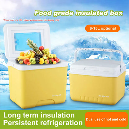 6L Geïsoleerde Koelbox – Draagbare Hard Cooler voor Camping, Picknick, Strand en Vissen