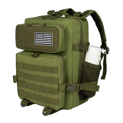 Tactische Rugzak 25L – Outdoor Unisex Legerrugzak met Molle-Systeem voor Hiking, Camping & Klimmen