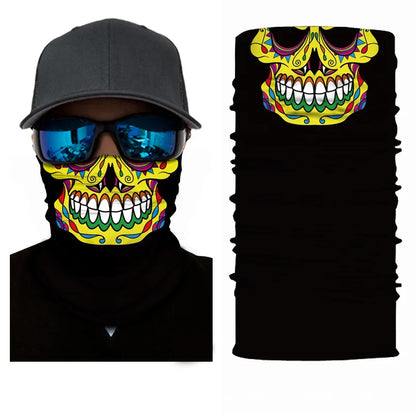 Fiets Bandana Sjaal – Naadloze Tactical Nekhoes & Balaclava – Fiets-, Ski- & Motor Masker voor Mannen – Outdoor Hiking & Vissen