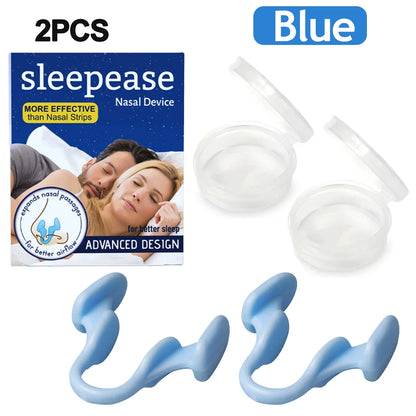 Siliconen Neusclip tegen Snurken – Anti Snurken Nasale Dilator, Verbeter de Slaap en Ademhaling, Verlichting van Rhinitis