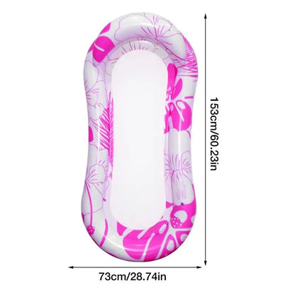 Opblaasbare Pool Lounge Float – Zonnebed Drijver voor Zwembad – Duurzaam PVC