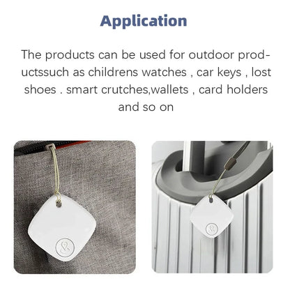 Bluetooth Mini Tracking-apparaat - Smart Tag voor Apple Find My App, Anti-Lost Alarm voor Kinderen, Huisdieren, Auto’s en Meer