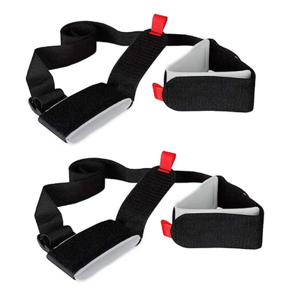Verstellbarer Ski- und Snowboard-Tragegurt – Nylon-Schultergurt und Griff mit Schutz