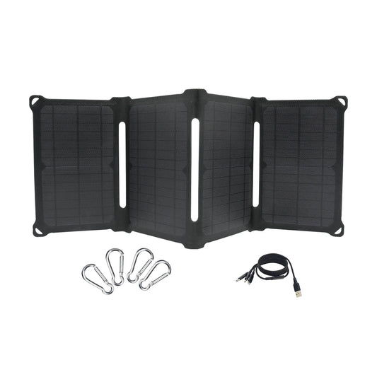 30W Opvouwbaar Zonnepaneel | USB Oplader voor Telefoon & Outdoor Gebruik