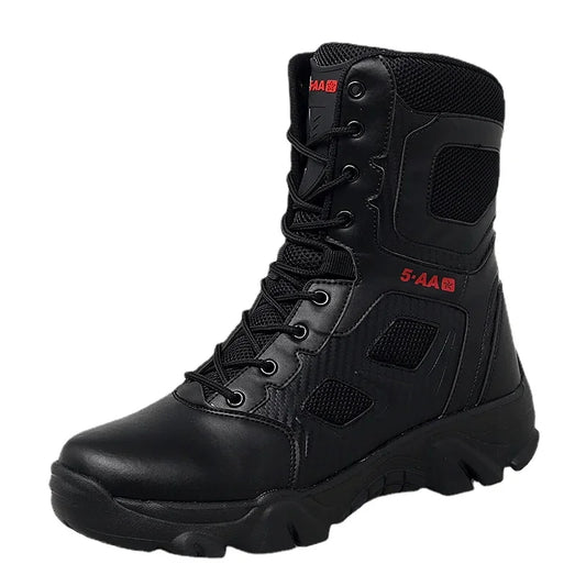 Tactische Militaire Laarzen – Leren SWAT Combat Boots voor Heren