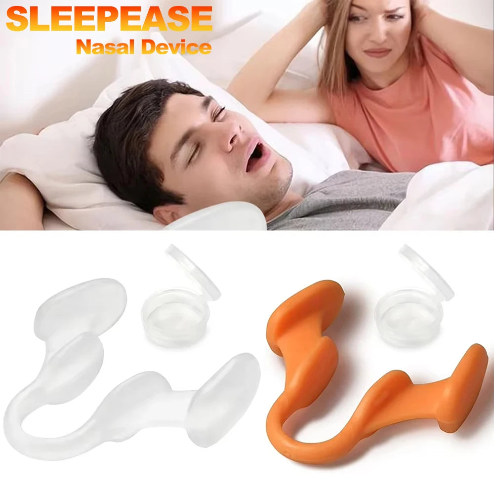 Siliconen Neusclip tegen Snurken – Anti Snurken Nasale Dilator, Verbeter de Slaap en Ademhaling, Verlichting van Rhinitis