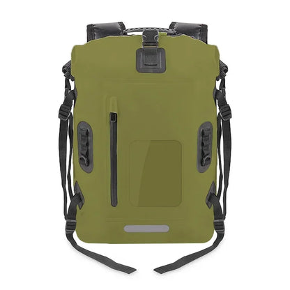 30L Waterdichte Drift Tas - Zwem Rugzak voor Rafting, Kanoën, Kamperen, Trekking, met Molle Systeem en Reflecterende Strips