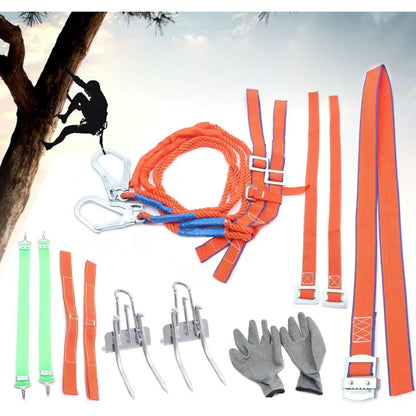 Klimstijgijzers met Gordel – Boomklim Accessoire voor Bosbouw en Fruitpluk