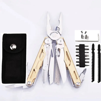 Daicamping DL30 Multitool – Survival-Tool – EDC-Multitool – austauschbare Teile – Alternative zum Schweizer Taschenmesser