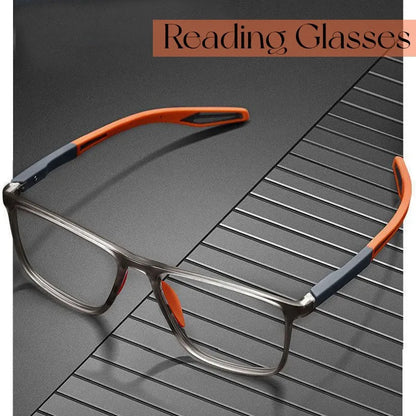Anti-blue Light Leesbril – Ultralichte TR90 Bril voor Presbyopie, Unisex Optische Bril met Dioptrieën tot +4.0