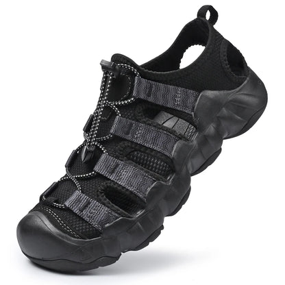Unisex Zomerse Gesloten Teensandalen – Ademend en Comfortabel voor Wandelen, Strand en Casual Gebruik, Maten 36-46