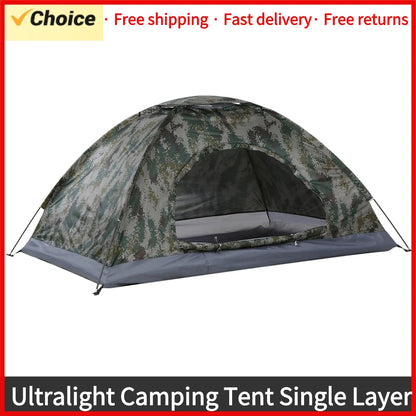 Ultralichte Camping Tent – UPF 30+ Bescherming & Waterbestendig | Perfect voor Outdoor, Strand & Vissen