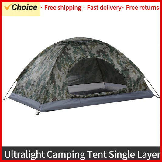 Ultralichte Camping Tent – UPF 30+ Bescherming & Waterbestendig | Perfect voor Outdoor, Strand & Vissen
