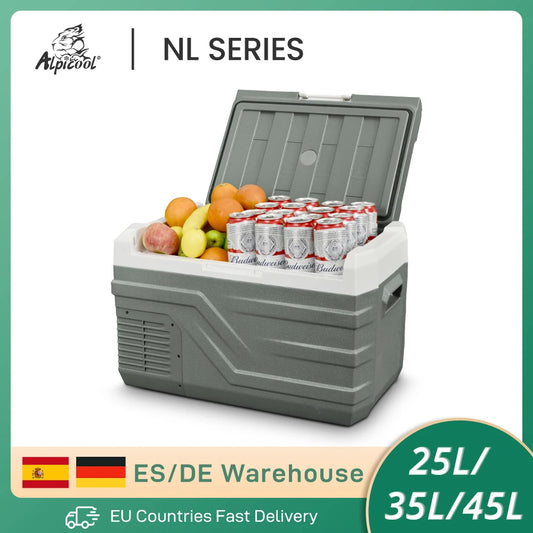 25L/35L/45L Draagbare Auto Koelbox – 12V Compressor Koelkast/Diepvries