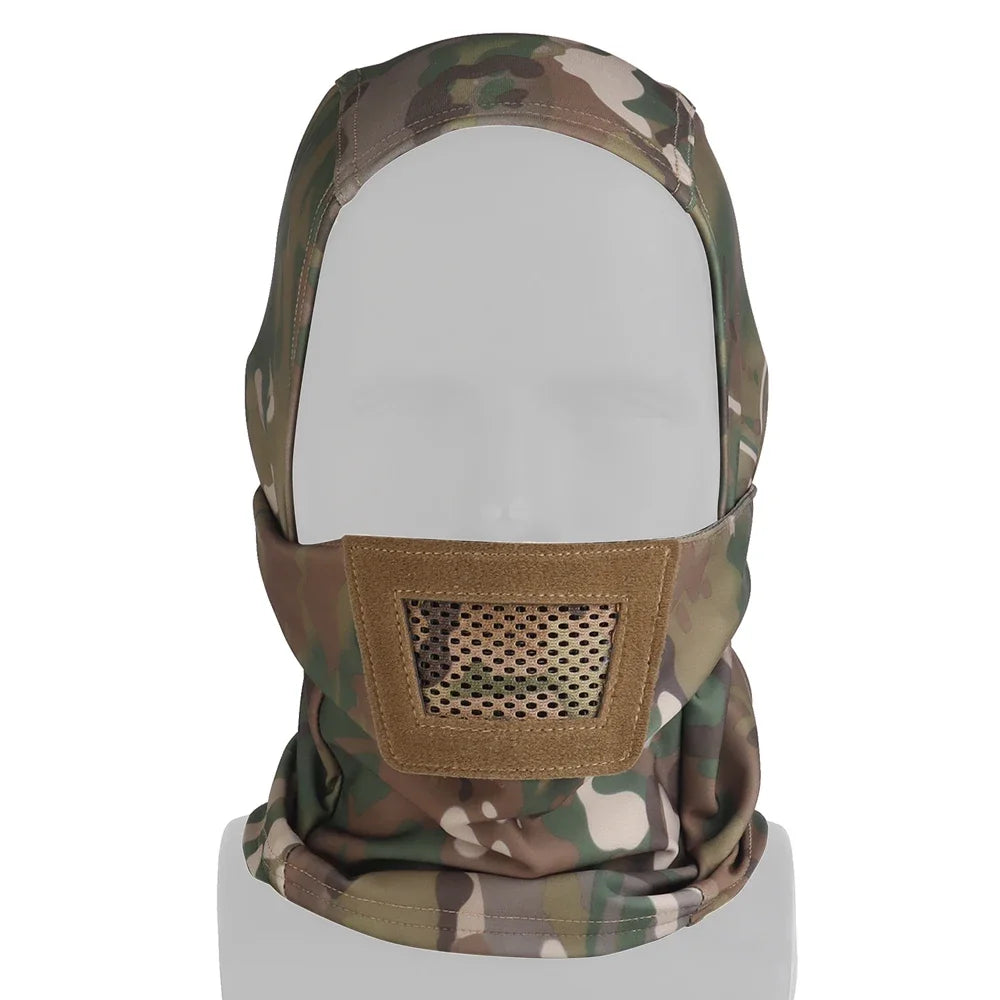 Tactisch Airsoft Masker – Full Face Balaclava | Beschermende Headgear voor Paintball & Outdoor Sporten
