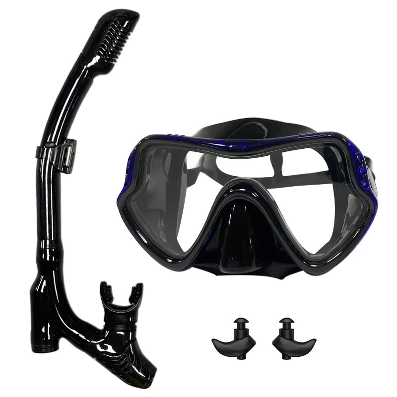 Professioneel Snorkel- en Duikmasker | Zwembril met Ademhalingsbuis voor Eenvoudig Ademen