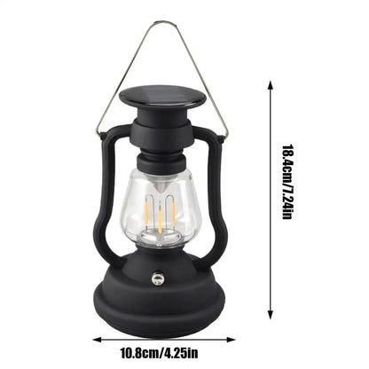 Outdoor Campinglamp | Oplaadbare LED Zaklamp met Zonnepaneel | Waterdicht & Draagbaar