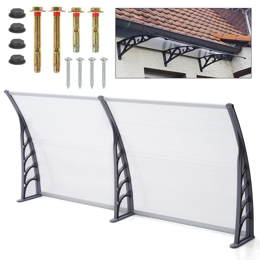 Duurzame Regen- en Zonwering | Transparante Luifel 1.2M/1.5M/2M | UV-bescherming & Waterdicht