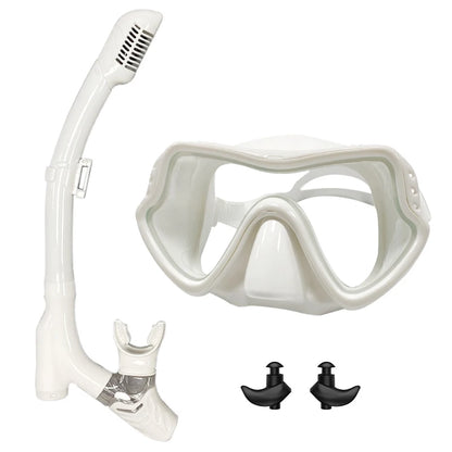 Professioneel Snorkel- en Duikmasker | Zwembril met Ademhalingsbuis voor Eenvoudig Ademen