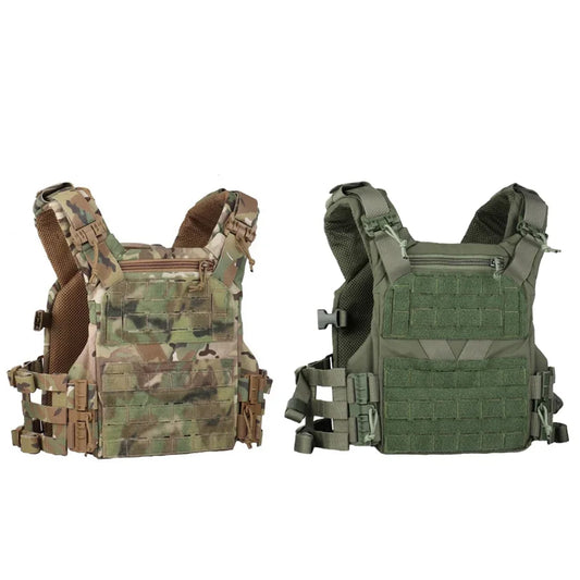 K19 Plate Carrier 3.0 Taktische Weste – Schnellverschluss-MOLLE-Militär-Airsoft-Weste mit verstellbarem Kummerbund