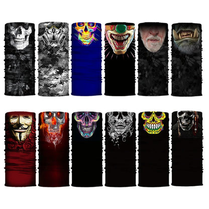 Fiets Bandana Sjaal – Naadloze Tactical Nekhoes & Balaclava – Fiets-, Ski- & Motor Masker voor Mannen – Outdoor Hiking & Vissen