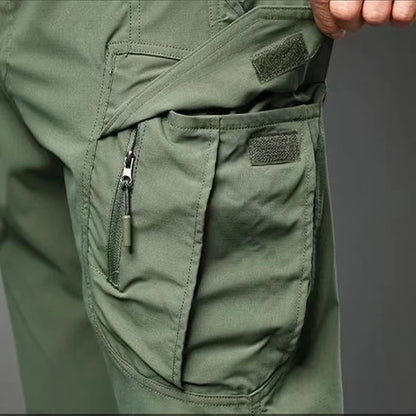 Heren Cargo Broek Lente/Herfst – Elastische Outdoor Broek voor Trekking, Hiking, Camping en Sport