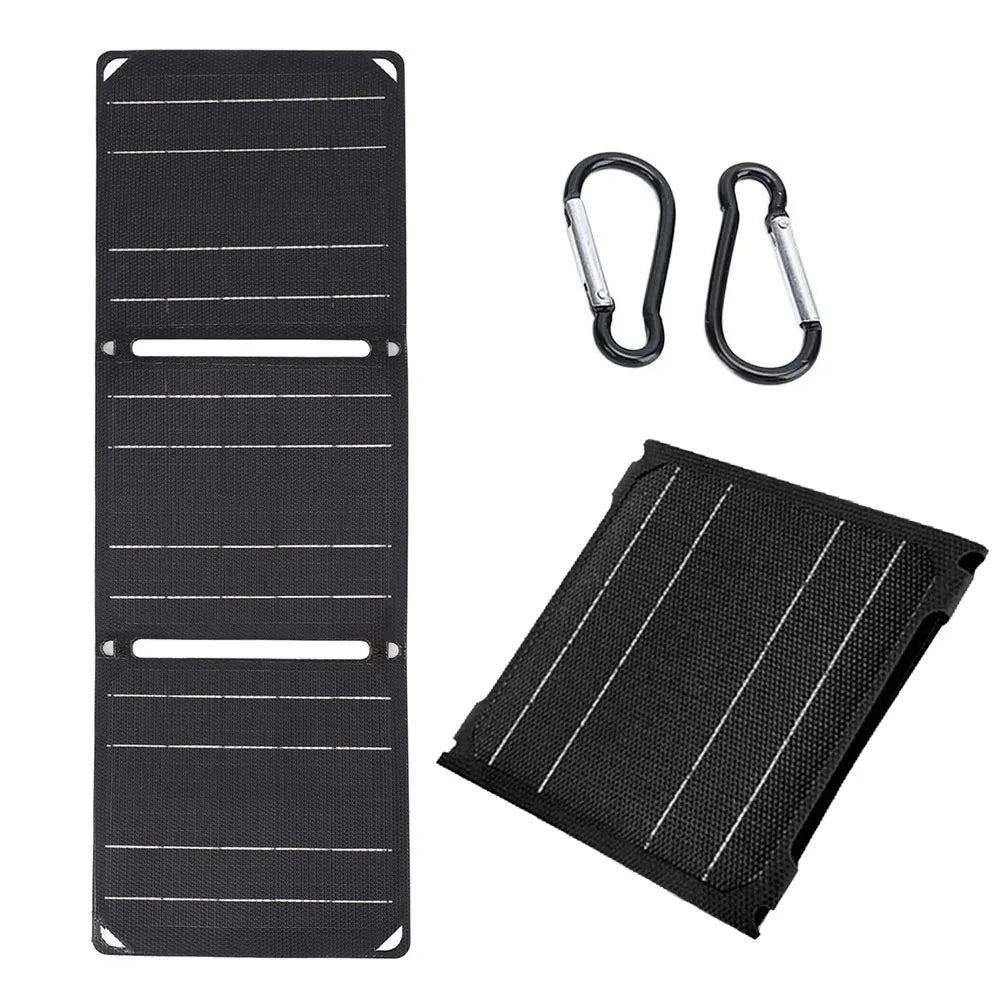 40W Opvouwbaar Zonnepaneel | USB + PD QC 3.0 | Draagbare Oplader voor Telefoon & Powerbank