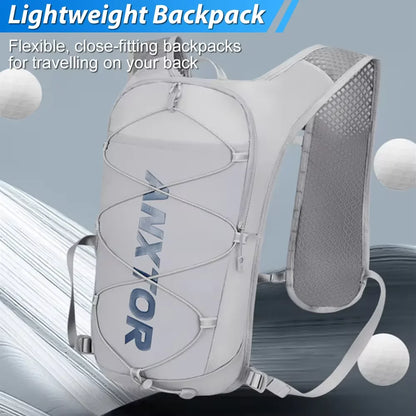 5-Liter-Laufrucksack – leichte, wasserdichte Lauf- und Fahrradweste mit reflektierenden Details für Sicherheit