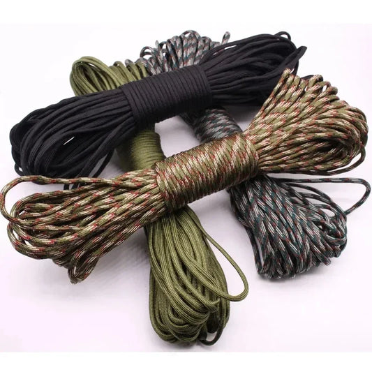 550 Paracord Touw 4mm – 31M Tactisch 7-Strand Survivalkoord voor Outdoor, Kamperen & Noodgebruik