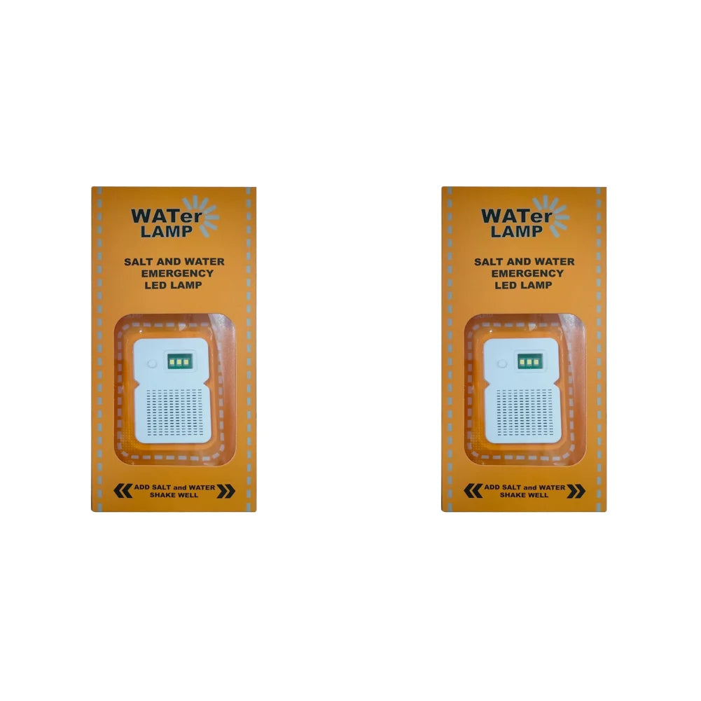 Salt Water Emergency Lamp – Draagbare, Herbruikbare LED Campinglamp voor Outdoor, Vissen en Picknicks