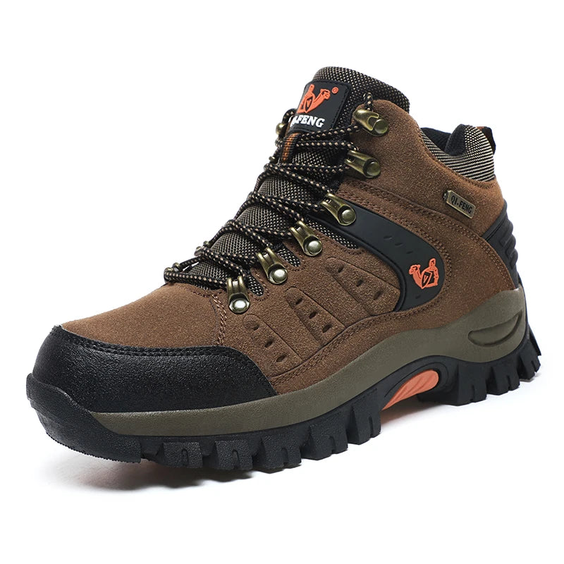 Heren Hiking Boots – Slijtvaste Bergschoenen voor Outdoor & Trekking