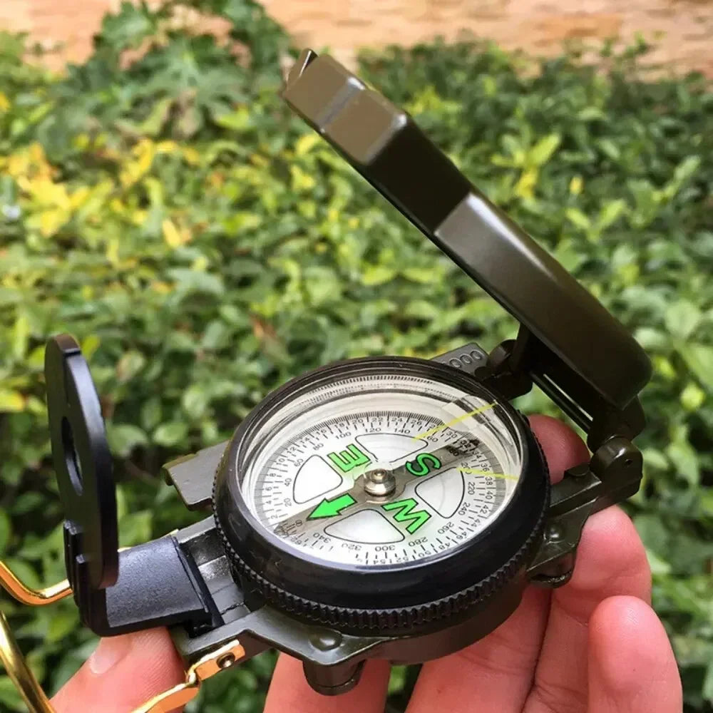 Wasserdichter hochpräziser Kompass – Outdoor-Gadget zum Wandern, Klettern und für den militärischen Einsatz